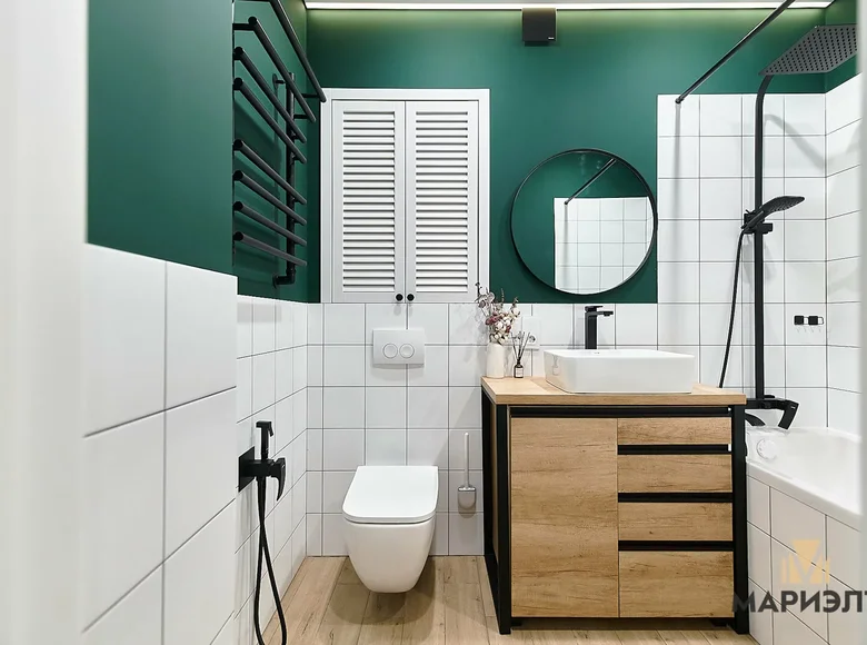 3 room apartment 56 m² Minsk, Belarus