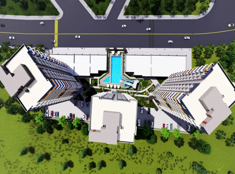 4 bedroom apartment  Akdeniz, Turkey