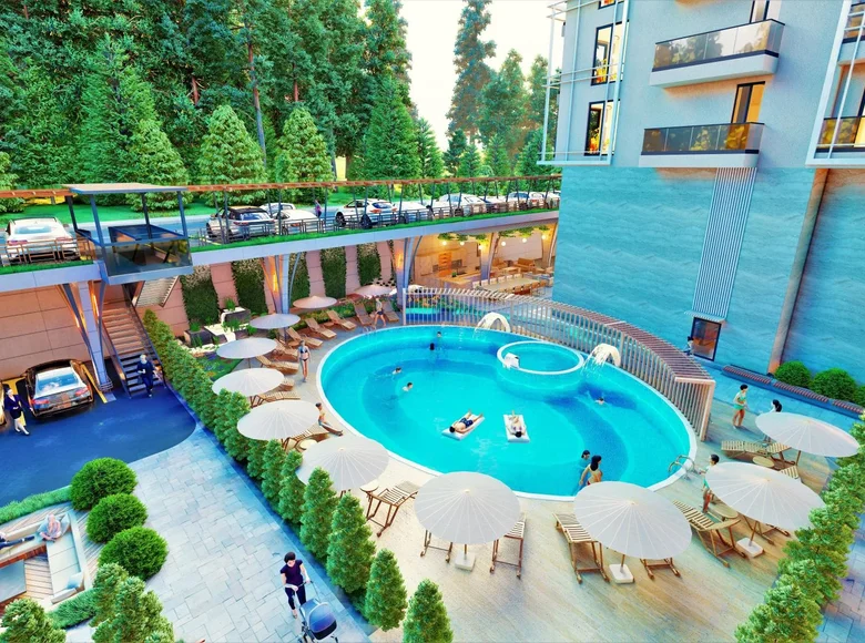 Appartement 1 chambre 56 m² Muratpasa, Turquie