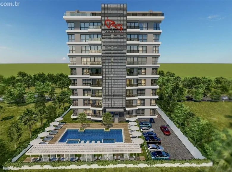 Dom 2 pokoi 55 m² Kestel, Turcja