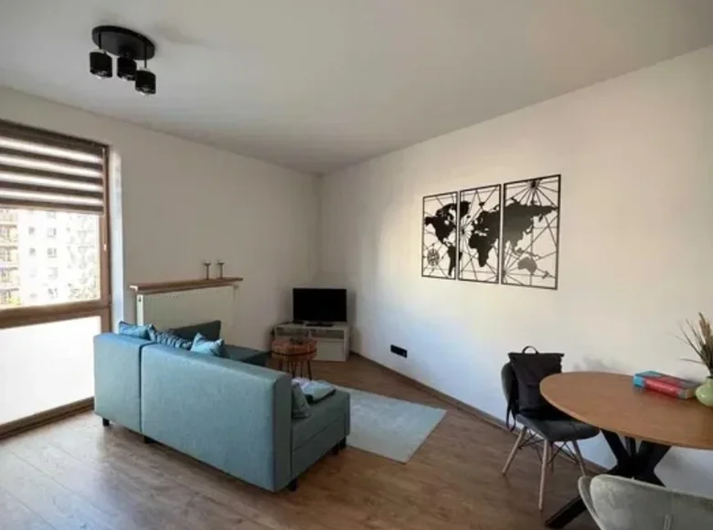 2 room apartment 40 m² in Warsaw, Poland