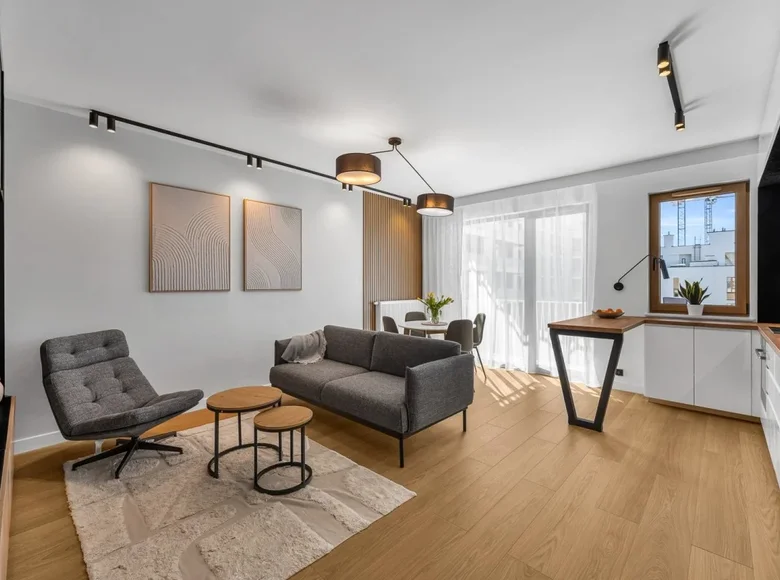 Apartamento 2 habitaciones 45 m² Varsovia, Polonia