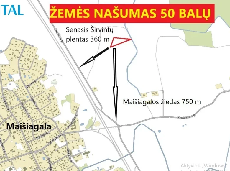 Atterrir  Maisiagala, Lituanie