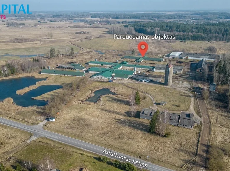 Nieruchomości komercyjne 1 236 m² Musninkeliai, Litwa