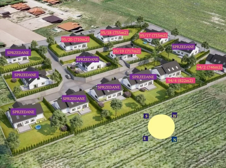 Apartment 822 m² Rumianek, Poland