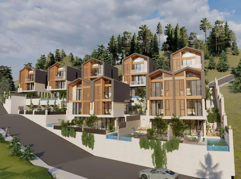 Stadthaus 3 Schlafzimmer 128 m² Alanya, Türkei