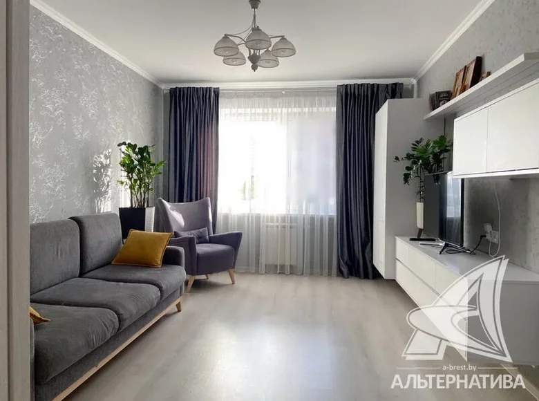 Appartement 2 chambres 60 m² Muchaviecki sielski Saviet, Bélarus