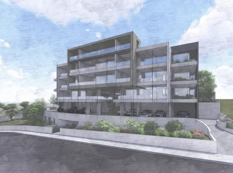 Mieszkanie 2 pokoi 80 m² Agios Tychonas, Cypr