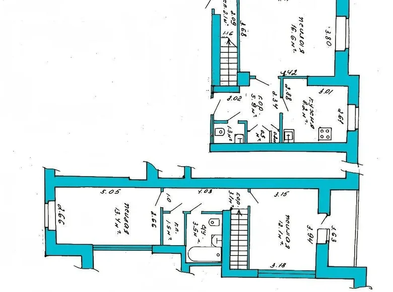 3 room apartment 72 m² Minsk, Belarus