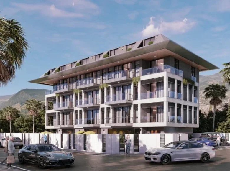 Квартира 1 спальня 57 м² Аланья, Турция