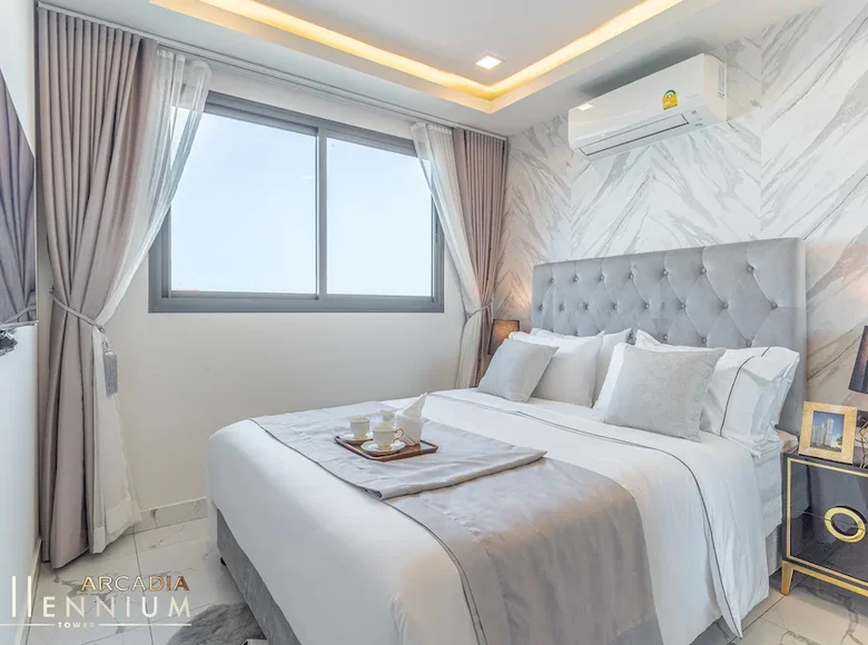 Mieszkanie 2 pokoi 43 m² Pattaya City, Tajlandia