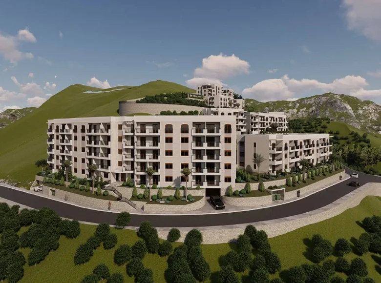 Mieszkanie 2 pokoi 66 m² Budva, Czarnogóra