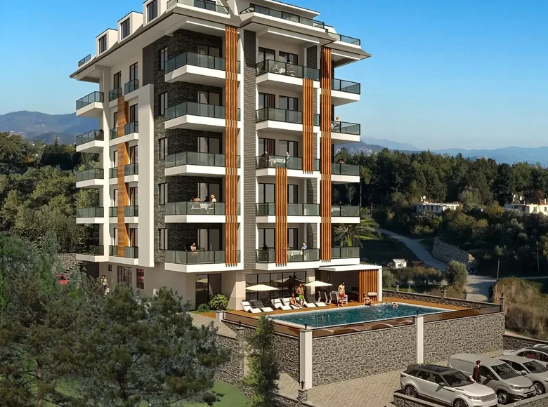 1 room apartment  Alanya, Turkey