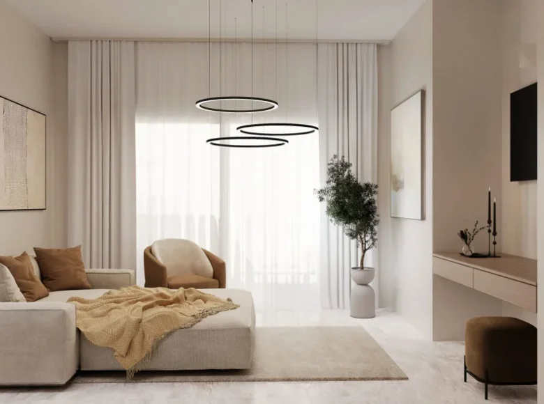 Apartamento 1 habitación 43 m² Dromolaxia Meneou Municipality, Chipre