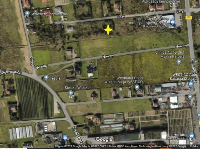 Land 1 room 1 336 m² Warsaw, Poland