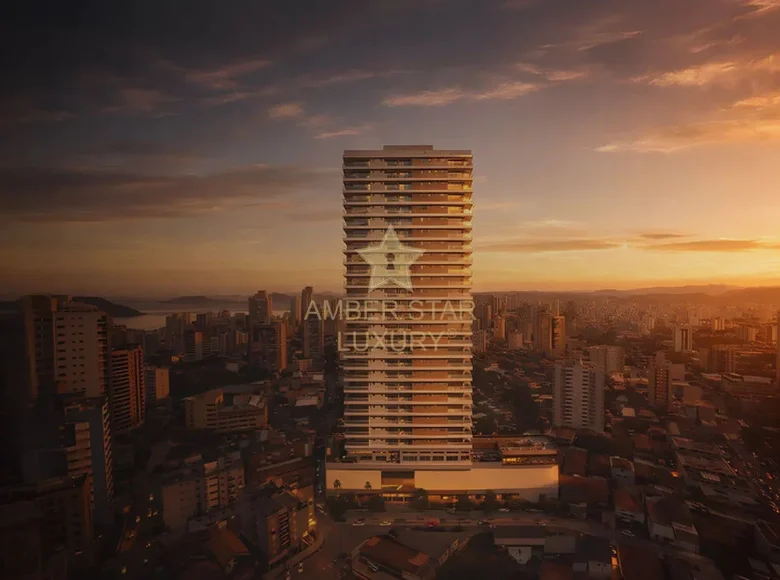 3 bedroom apartment 125 m² Regiao Imediata de Santos, Brazil