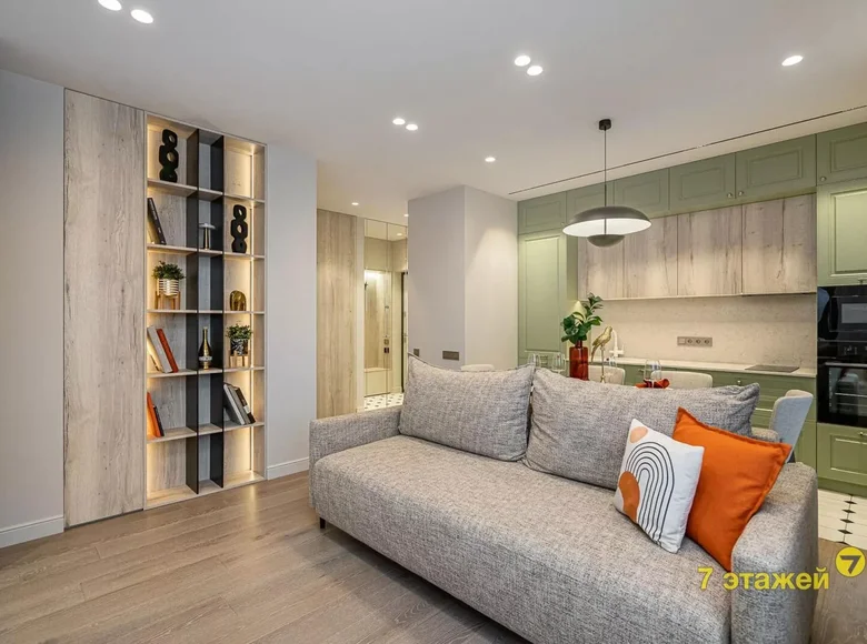 Mieszkanie 1 pokój 42 m² Mińsk, Białoruś