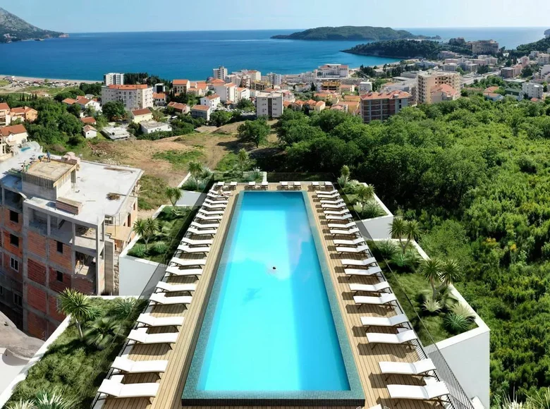 Wohnung 1 Schlafzimmer 68 m² Becici, Montenegro