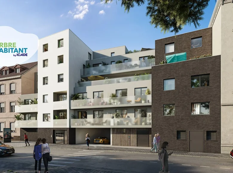 Квартира 2 спальни 45 м² Bischheim, Франция