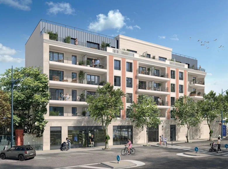 Квартира 3 спальни 65 м² Франция, Франция