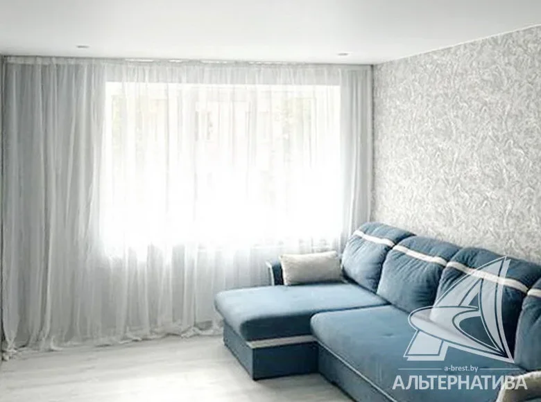 2 room apartment 45 m² Muchaviecki sielski Saviet, Belarus