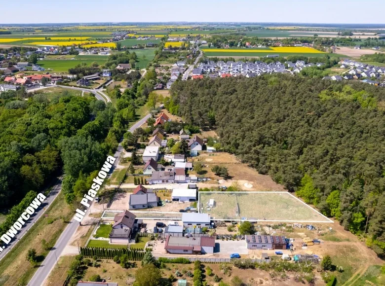 Parcelas 1 834 m² Cerekwica, Polonia