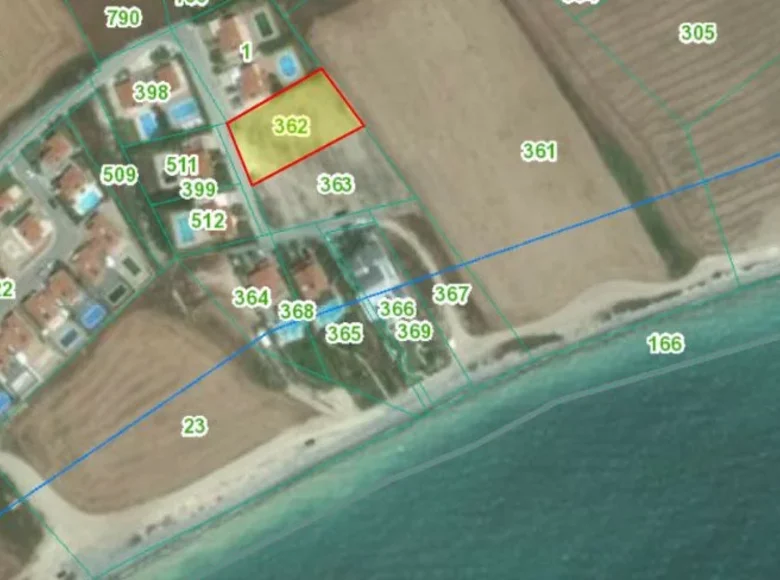 Land  Mazotos, Cyprus