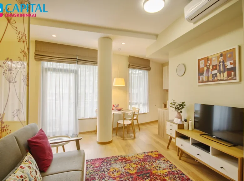 Apartamento 1 habitación 40 m² Druskininkai, Lituania