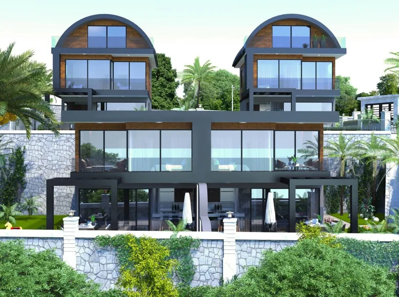 Maison de ville 2 chambres 100 m² Alanya, Turquie