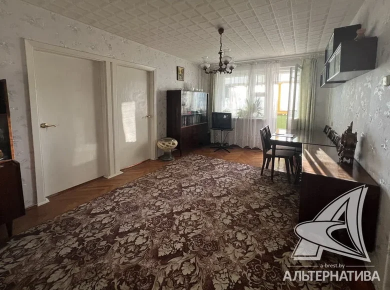 Mieszkanie 4 pokoi 58 m² Muchaviecki sielski Saviet, Białoruś