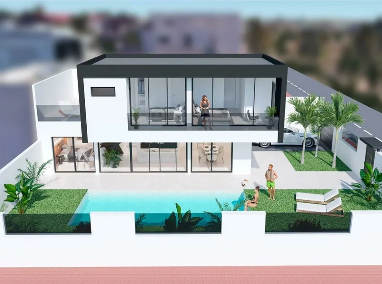 Willa 3 pokoi 155 m² San Pedro del Pinatar, Hiszpania