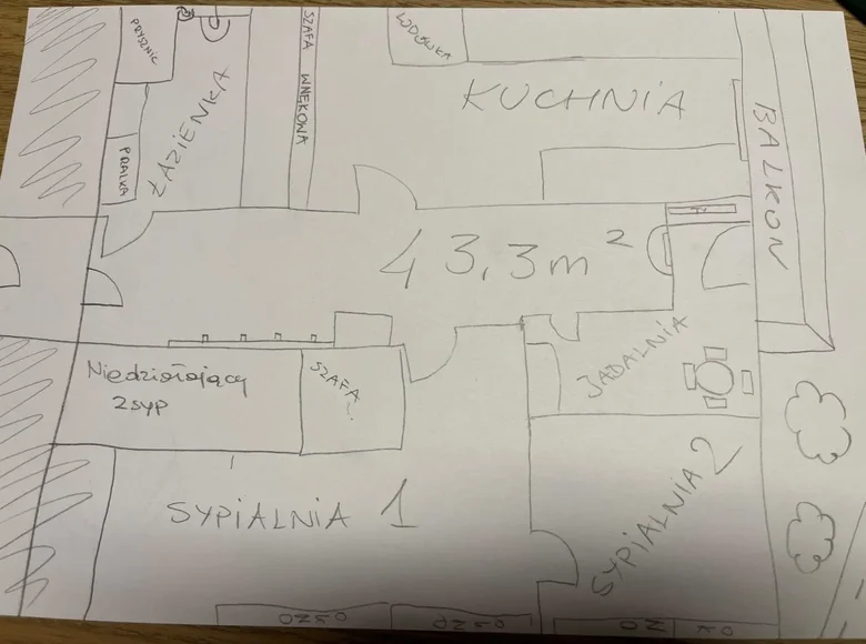 Wohnung 3 zimmer 45 m² in Warschau, Polen