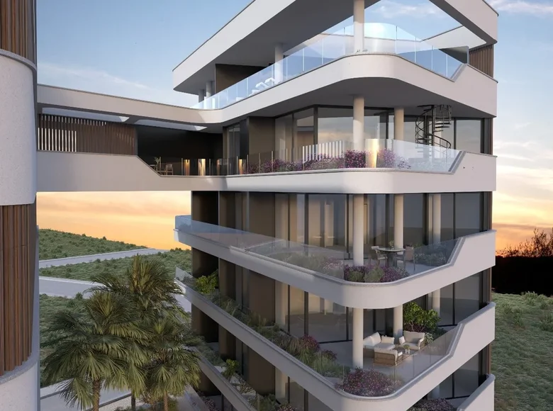 Attique 3 chambres 116 m² Germasogeia, Chypre
