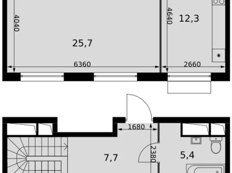 Квартира 3 комнаты 103 м² Развилка, Россия