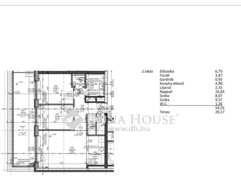 Apartment 1 bathroom 65 m² in Budapest, Hungary