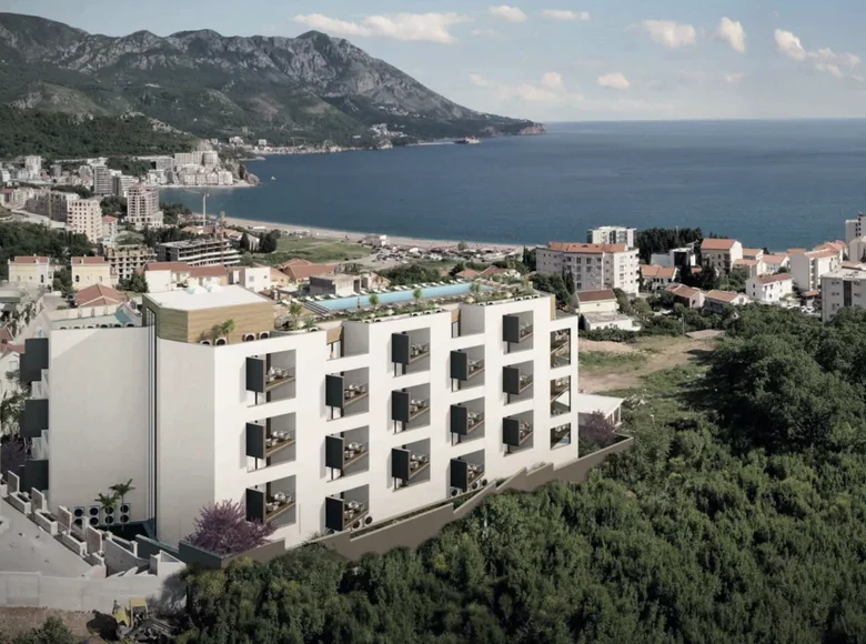 Квартира 1 спальня 57 м² Бечичи, Черногория