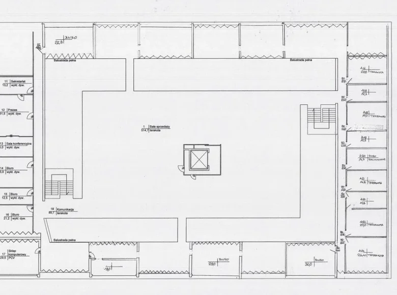 Gewerbefläche 1 zimmer 514 m² in Warschau, Polen