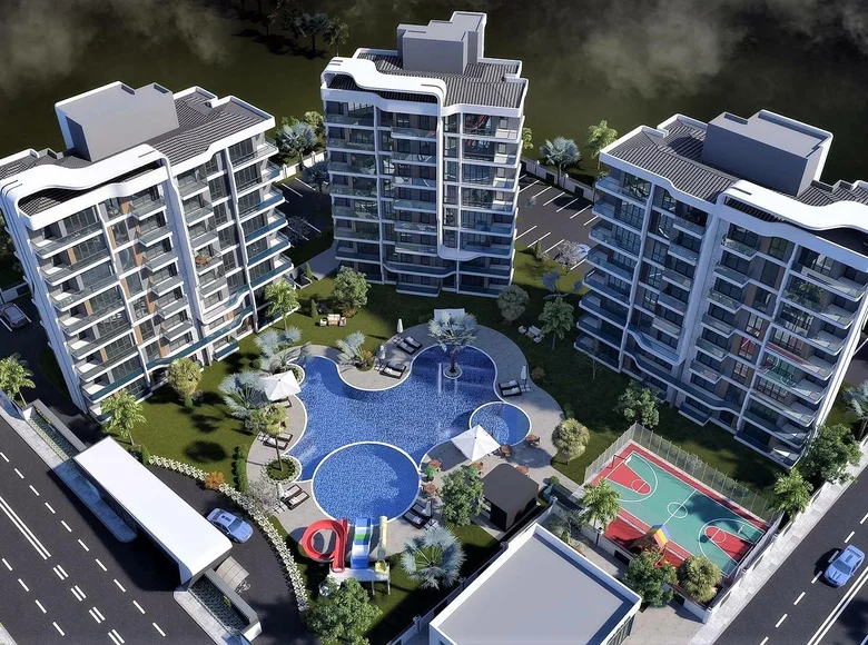 Wohnung 3 zimmer 95 m² Aksu, Türkei