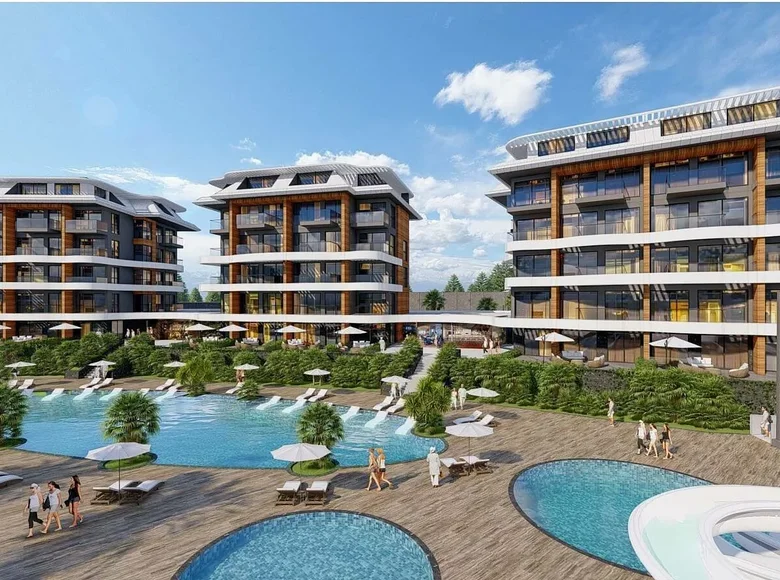 Apartamento 3 habitaciones 90 m² Kargicak, Turquía