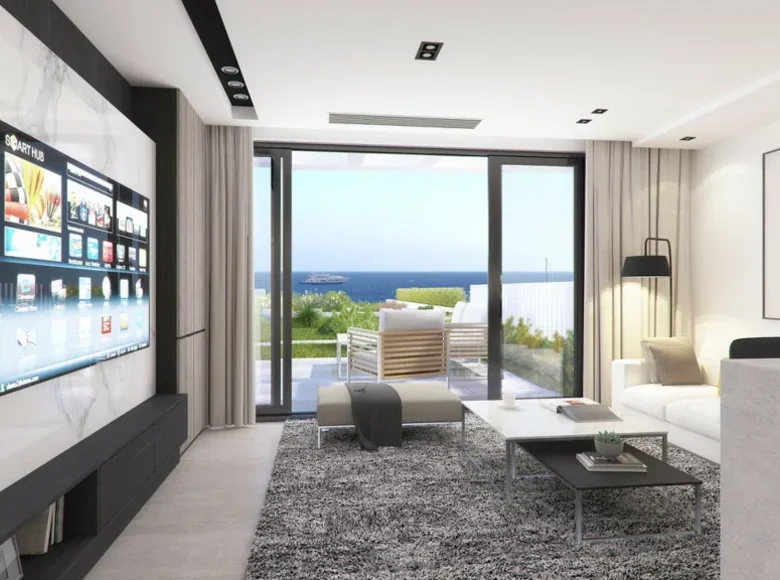 Квартира 1 комната 55 м² Перволия, Кипр