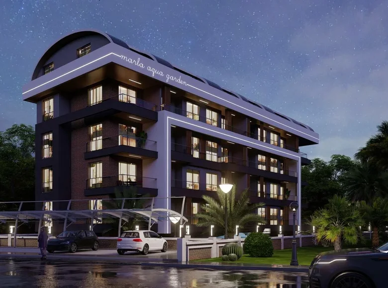 Квартира 2 комнаты 55 м² Аланья, Турция