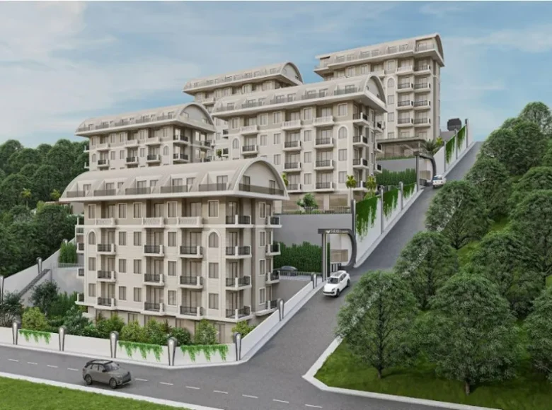 Mieszkanie 2 pokoi 94 m² Muratpasa, Turcja