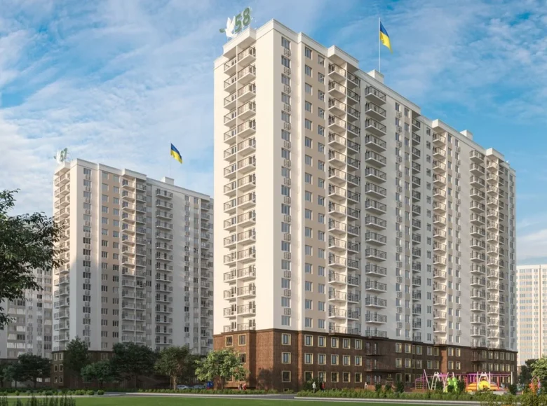 Mieszkanie 2 pokoi 66 m² Odessa, Ukraina