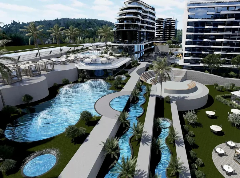 Apartamento 1 habitacion 50 m² Muratpasa, Turquía