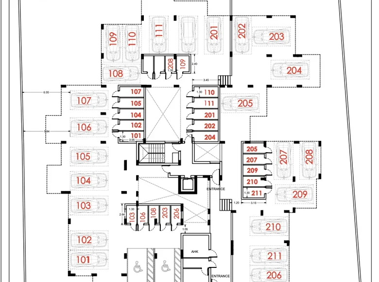 Apartamento 2 habitaciones 90 m² Deryneia, Chipre