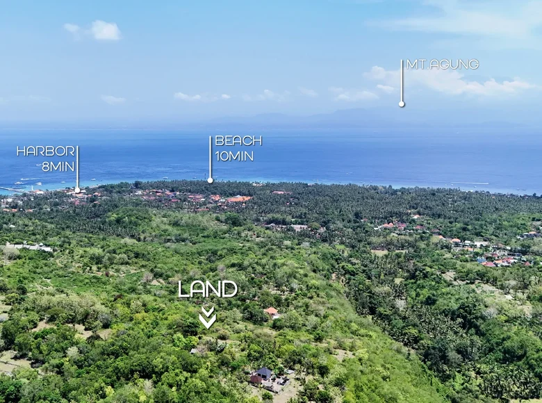 Parcelas 1 910 m² Batukandik, Indonesia
