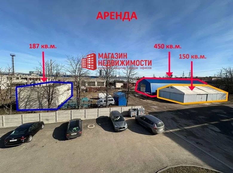 Manufacture 3 rooms 787 m² in Hrodna, Belarus