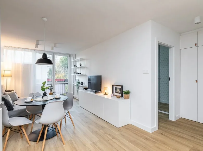 2 room apartment 39 m² Warsaw, Poland