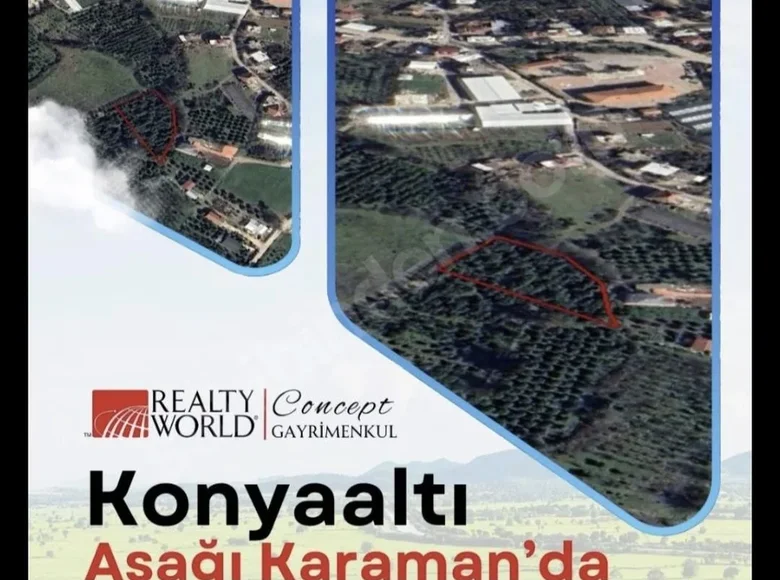 Grundstück 815 m² Asagi Karaman, Türkei