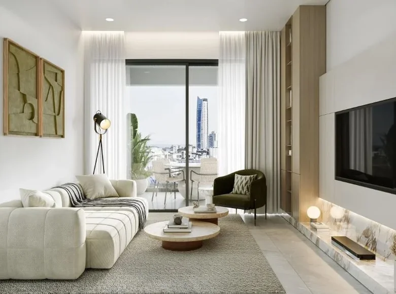 Квартира 1 спальня 70 м² Гермасойя, Кипр